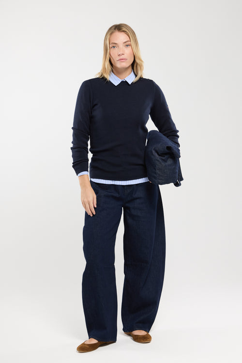 Pull marin Briac - laine mérinos - Le Comptoir Maritime - 2