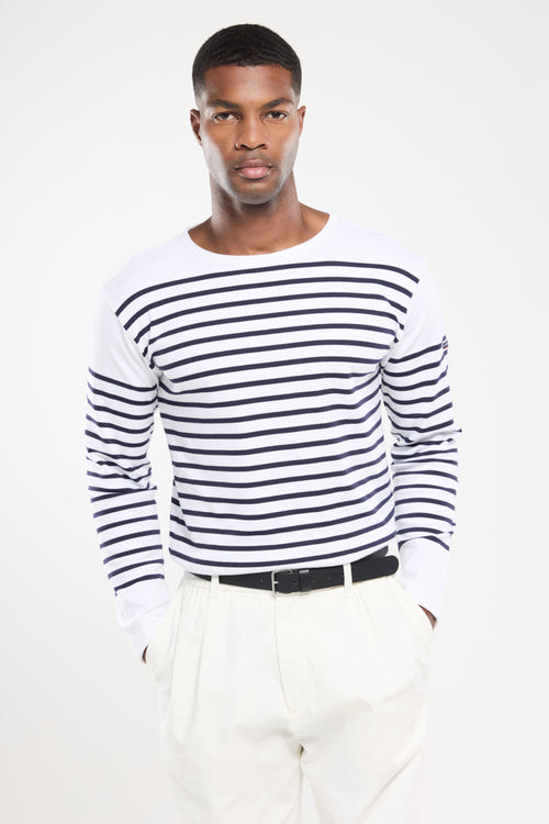 Marinière Amiral en coton épais - Le Comptoir Maritime - 1