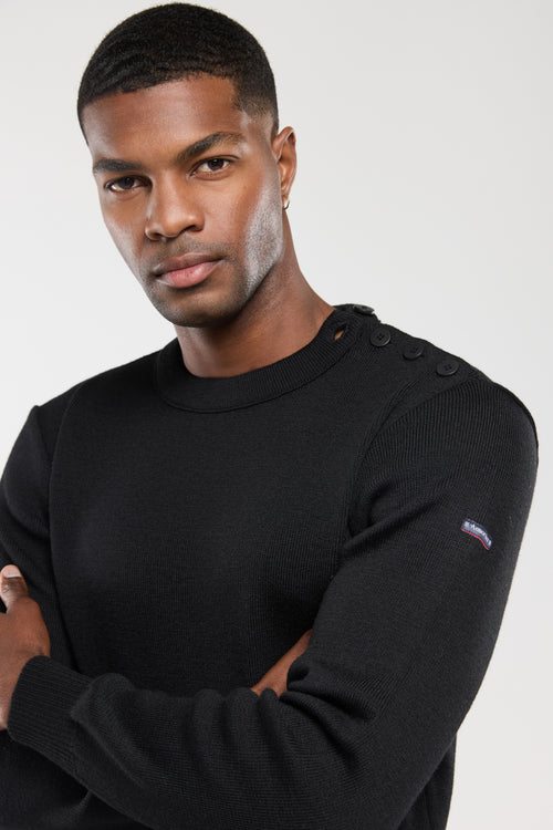 Pull marin uni Fouesnant - laine - Le Comptoir Maritime - 2