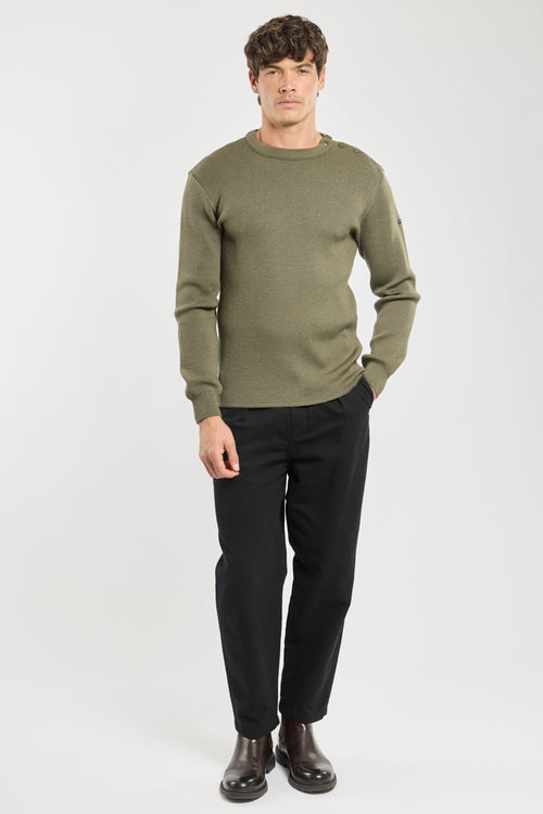 Pull marin uni Fouesnant - laine - Le Comptoir Maritime - 3
