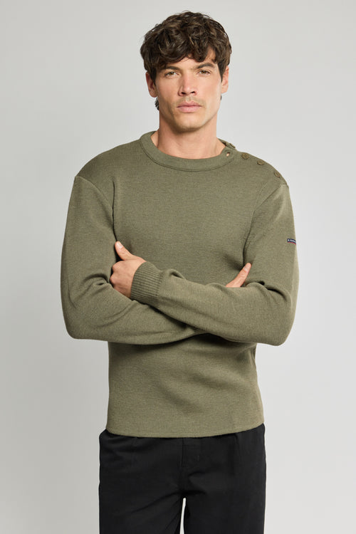 Pull marin uni Fouesnant - laine - Le Comptoir Maritime - 1
