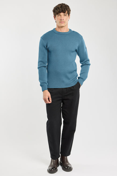 Pull marin uni Fouesnant - laine - Le Comptoir Maritime - 3