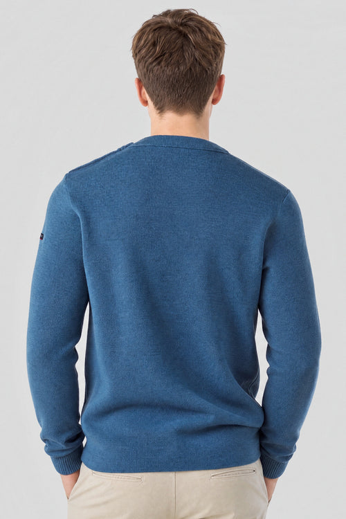 Pull marin uni Fouesnant - laine - Le Comptoir Maritime - 4
