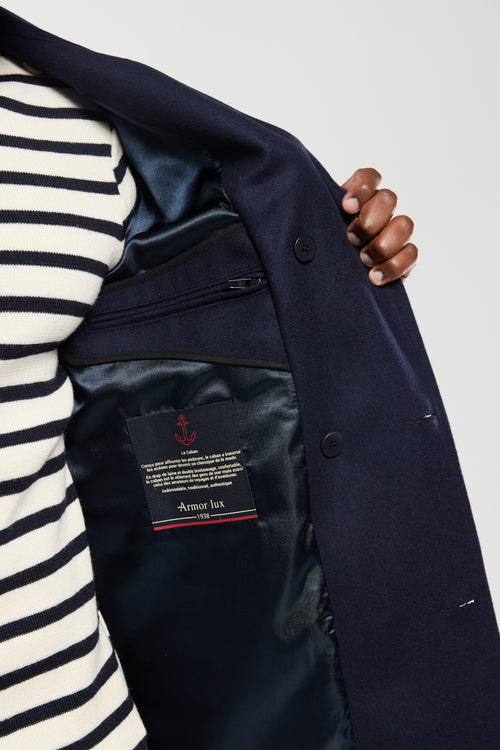 Caban marin Cap Sizun - drap de laine - Le Comptoir Maritime - 4