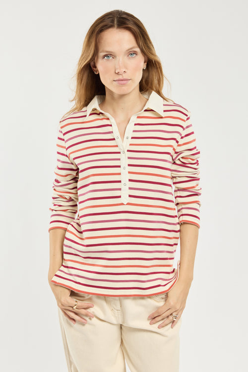 Polo Baïla - coton épais - Le Comptoir Maritime - 1