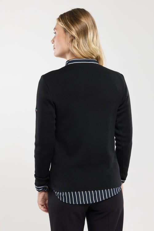 Cardigan col V - laine et acrylique - Le Comptoir Maritime - 4