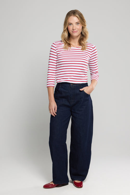 Marinière manches 3/4 - coton léger - Le Comptoir Maritime - 3