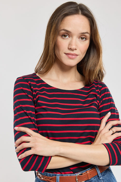 Marinière manches 3/4 - coton léger - Le Comptoir Maritime - 2