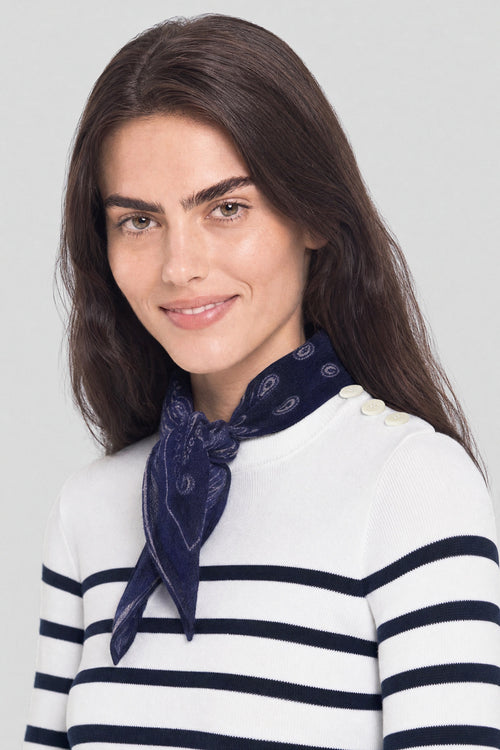Pull marin rayé Groix - coton - Le Comptoir Maritime - 2