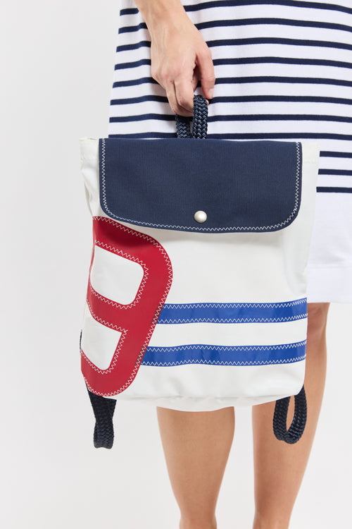 Sac à dos Odyssey - Armor Lux x 727 Sailbags - Le Comptoir Maritime - 2