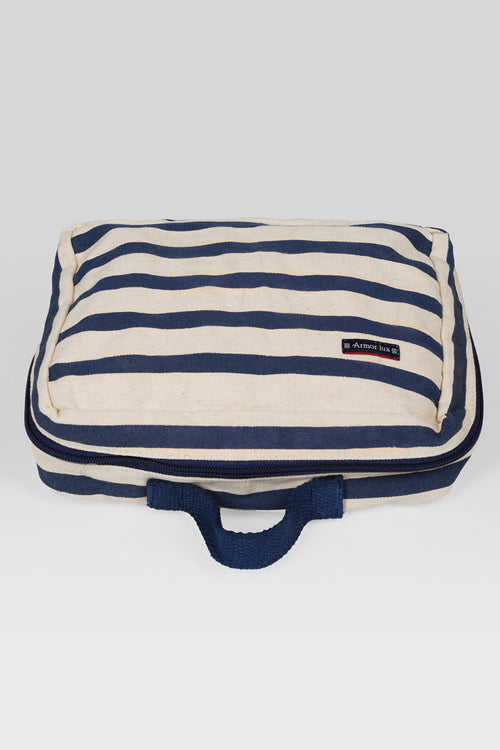 Valise zippée enfant - coton - Le Comptoir Maritime - 1