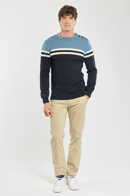 Pull rayé - laine - Le Comptoir Maritime - 3