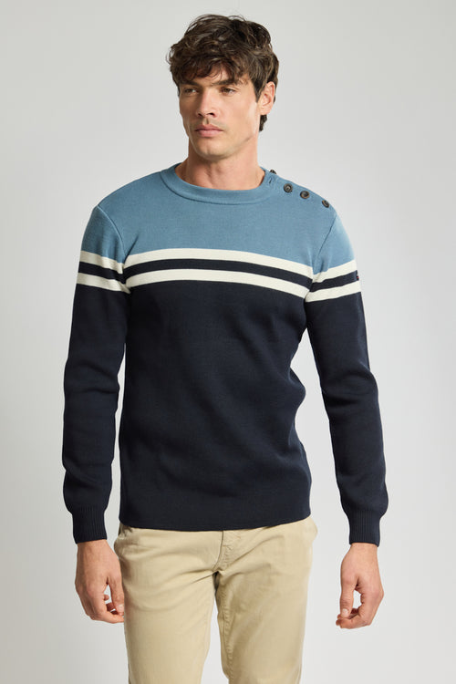 Pull rayé - laine - Le Comptoir Maritime - 1