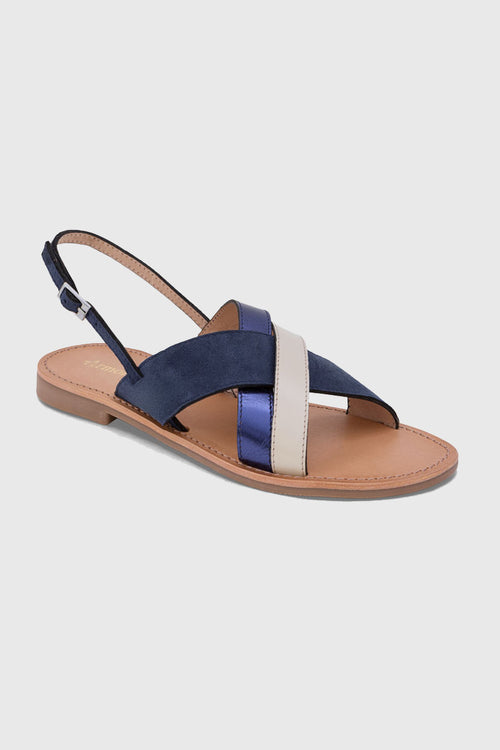 Sandales Benodet - cuir - Le Comptoir Maritime - 1