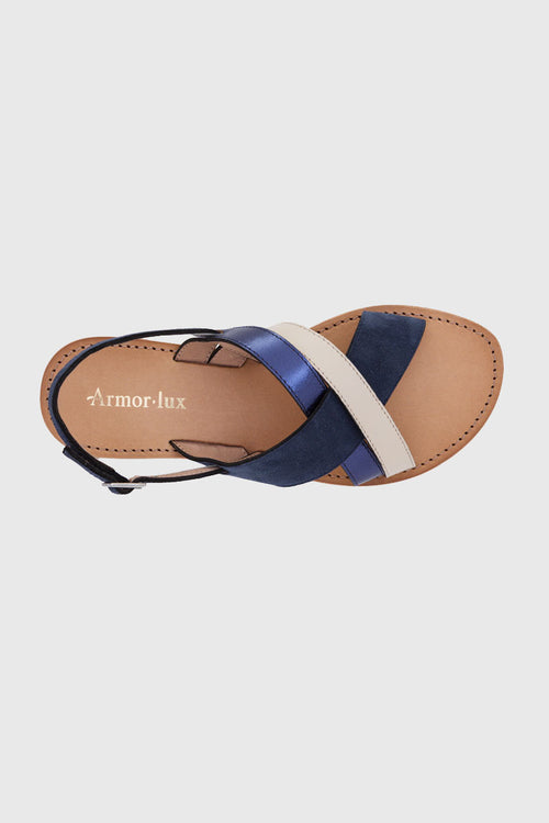 Sandales Benodet - cuir - Le Comptoir Maritime - 2