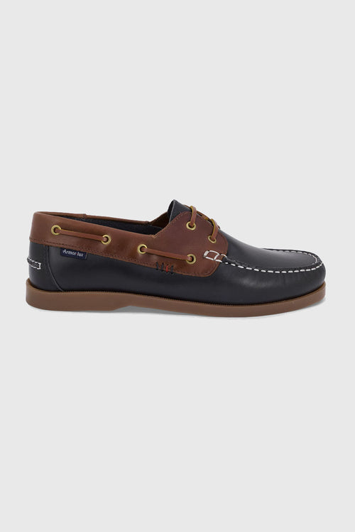 Chaussures bateau Frehel - cuir - Le Comptoir Maritime - 4