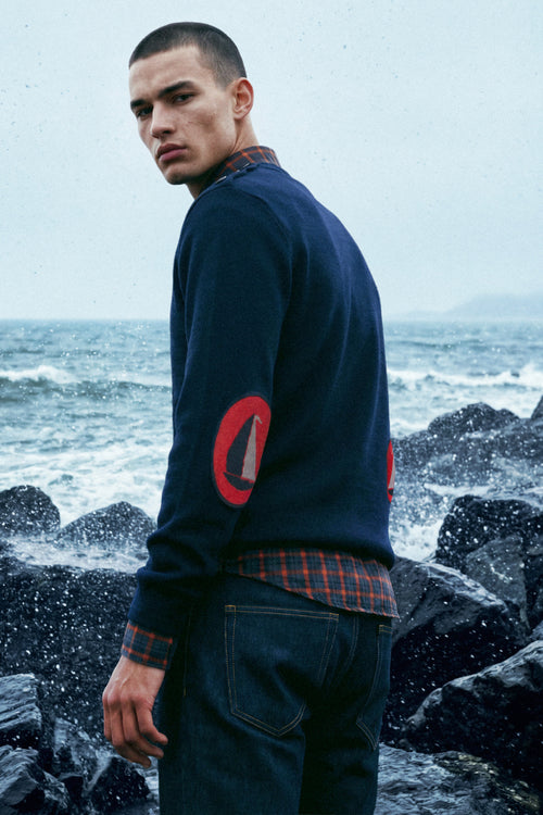 Pull marin Deauville - laine - Le Comptoir Maritime - 1
