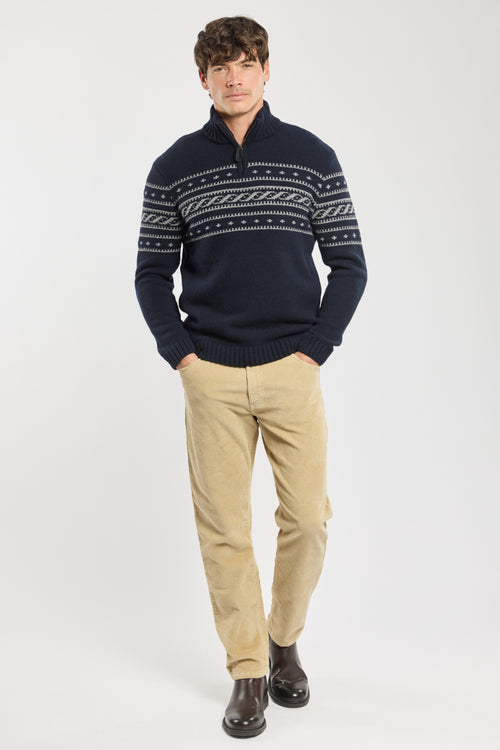 Pull camionneur Deauville - laine - Le Comptoir Maritime - 3