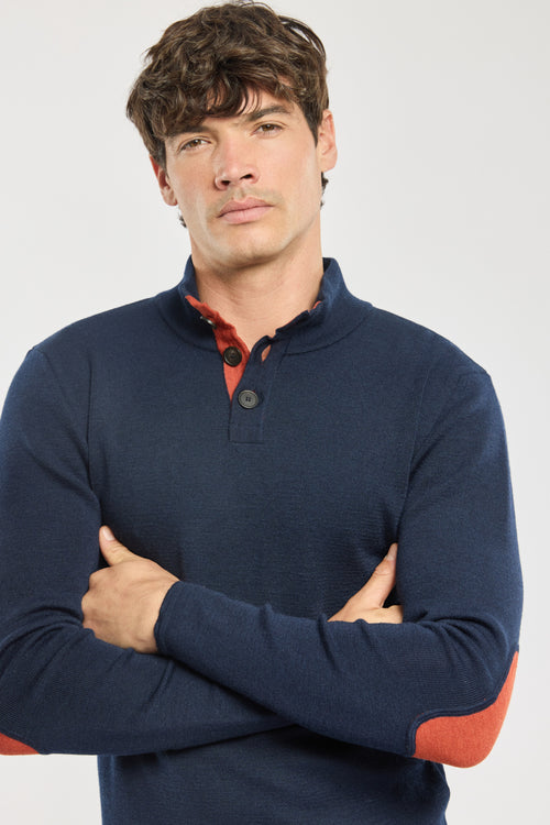 Pull col camionneur Deauville - laine - Le Comptoir Maritime - 2