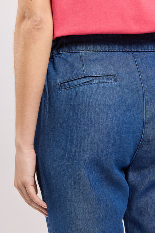 Pantalon taille élastique - lyocel - Le Comptoir Maritime - 4