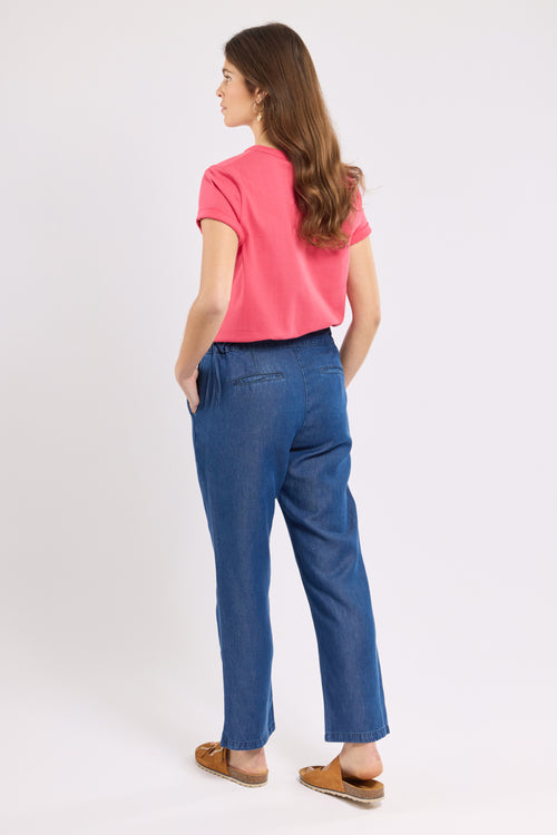 Pantalon taille élastique - lyocel - Le Comptoir Maritime - 3
