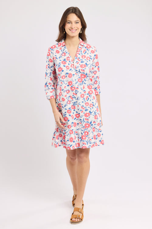 Robe fleurie Deauville - coton - Le Comptoir Maritime - 3
