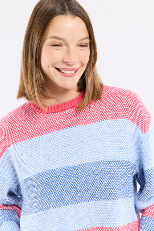 Pull point fantaisie Deauville - Coton - Le Comptoir Maritime - 2