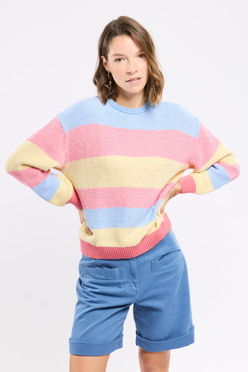 Pull point fantaisie Deauville - coton - Le Comptoir Maritime - 3