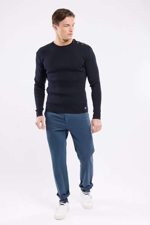 Pull coudières rayées - coton - Le Comptoir Maritime - 3