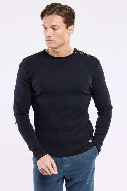 Pull coudières rayées - coton - Le Comptoir Maritime - 5