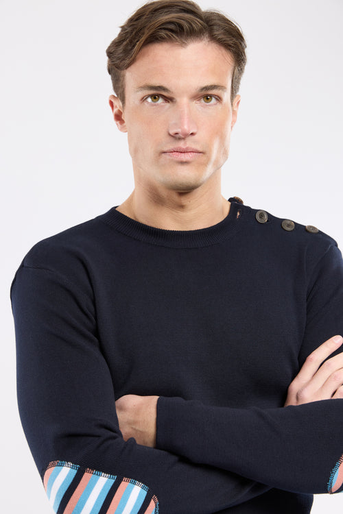 Pull coudières rayées - coton - Le Comptoir Maritime - 2
