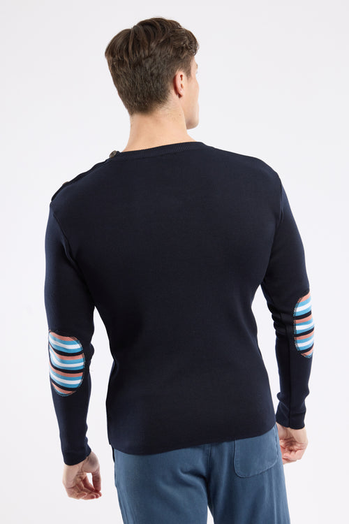 Pull coudières rayées - coton - Le Comptoir Maritime - 4