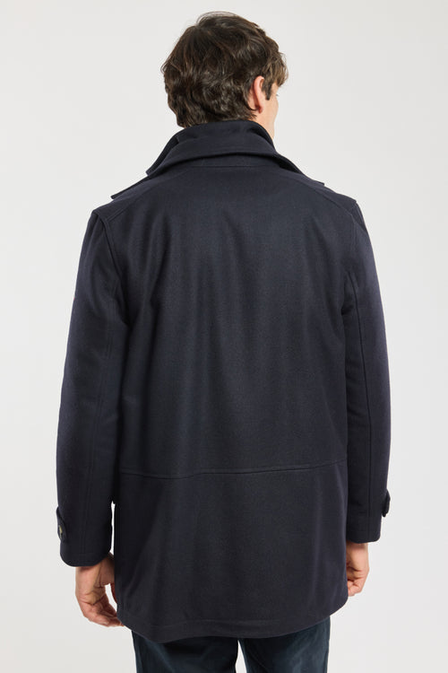 Manteau avec parementure - drap de laine - Le Comptoir Maritime - 5