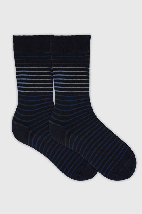 Chaussettes rayées - du 39 au 46 - Le Comptoir Maritime - 1