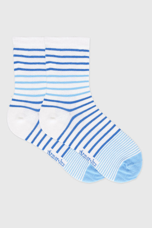 Chaussettes rayées - du 35 au 42 - Le Comptoir Maritime - 1