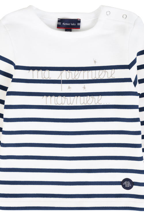 Marinière Ma 1ère marinière Baby - coton épais - Le Comptoir Maritime - 2