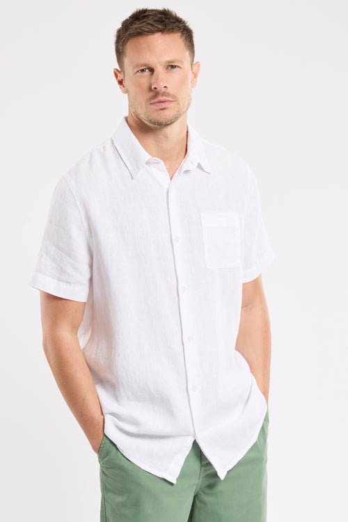 Chemise manches courtes - lin - Le Comptoir Maritime - 1