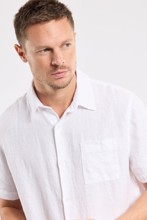 Chemise manches courtes - lin - Le Comptoir Maritime - 2