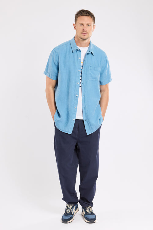Chemise manches courtes - lin - Le Comptoir Maritime - 3