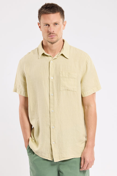 Chemise manches courtes - lin - Le Comptoir Maritime - 1