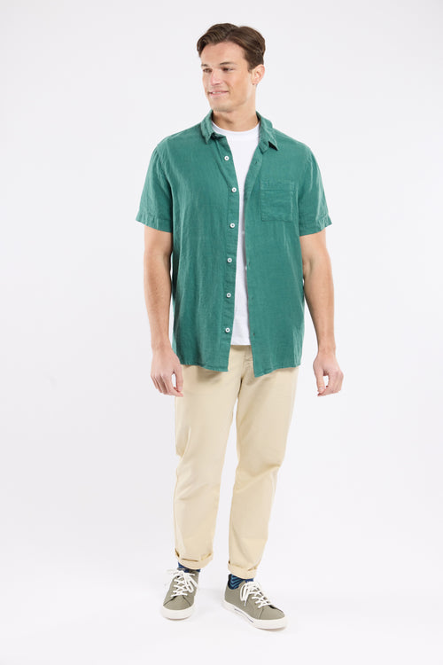 Chemise manches courtes - lin - Le Comptoir Maritime - 3