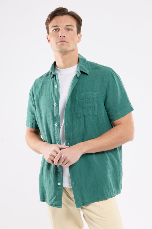 Chemise manches courtes - lin - Le Comptoir Maritime - 1