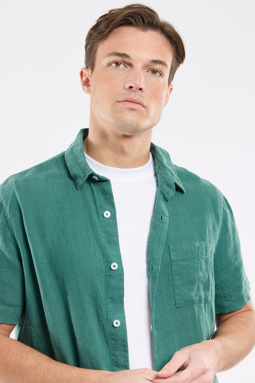 Chemise manches courtes - lin - Le Comptoir Maritime - 2
