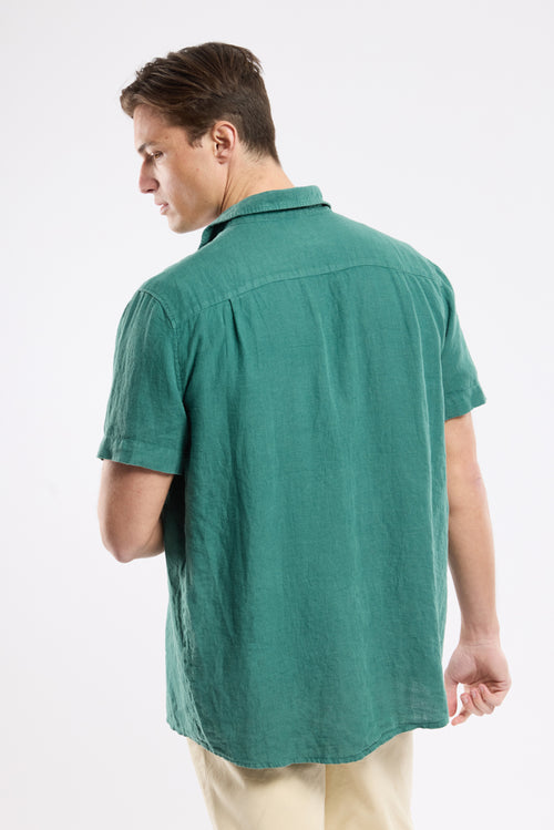 Chemise manches courtes - lin - Le Comptoir Maritime - 4