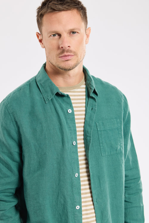 Chemise coupe confort - lin - Le Comptoir Maritime - 3