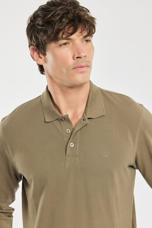Polo manches longues - coton piqué - Le Comptoir Maritime - 2