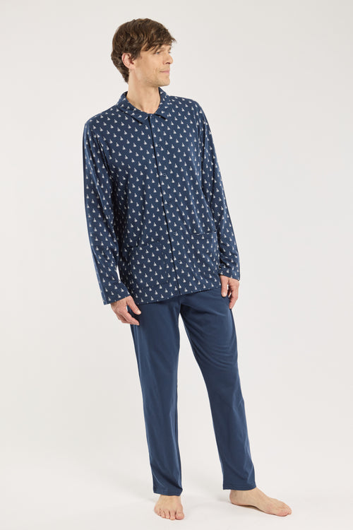 Pyjama imprimé - coton léger - Le Comptoir Maritime - 1