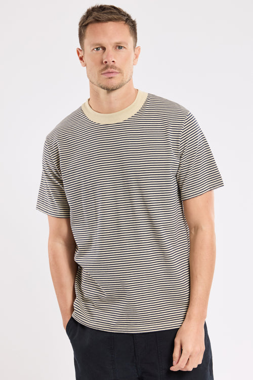T-shirt rayé Héritage - coton issu de l