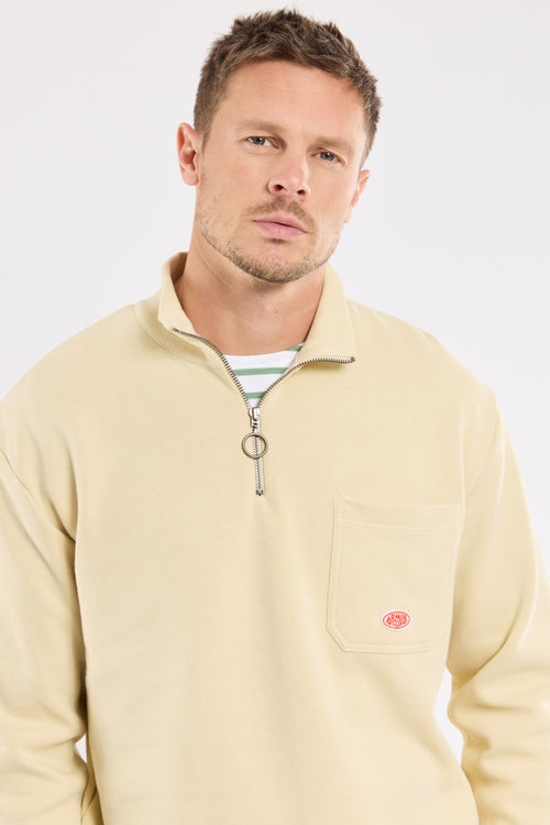 Sweat col camionneur Héritage - coton épais - Le Comptoir Maritime - 4