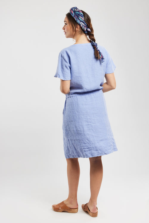 Robe ceinturée - lin - Le Comptoir Maritime - 3